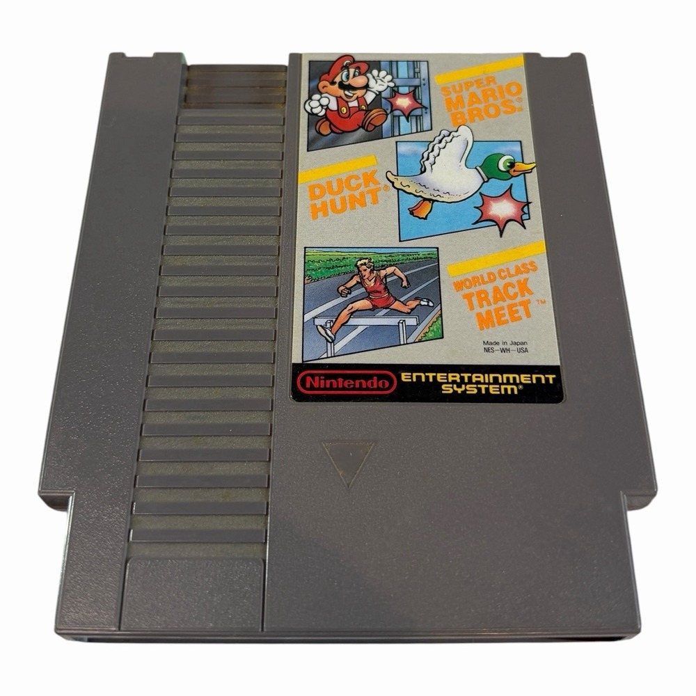 Super Mario Bros / Duck Hunt / World Class Track Meet Nintendo NES Game